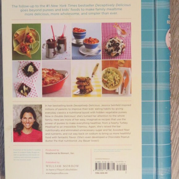 Double Delicious Jessica Seinfeld Spiral Bound Cookbook (K609) - Picture 2 of 9